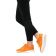 baskets mode jaune orangé mode femme printemps été vue 8