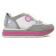 baskets plateforme gris rose mode femme printemps été vue 2