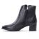 boots talon noir mode femme printemps été vue 3