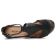 nu-pieds compensés noir mode femme printemps été vue 4
