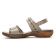 sandales gris bronze mode femme printemps été vue 3