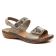sandales gris bronze mode femme printemps été vue 1