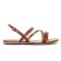 sandales marron mode femme printemps été vue 2