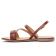 sandales marron mode femme printemps été vue 3