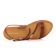 sandales marron mode femme printemps été vue 4