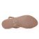 sandales marron mode femme printemps été vue 5