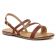 sandales marron mode femme printemps été vue 1