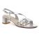 nu-pieds talon gris argent mode femme printemps été vue 1