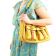 sac à main jaune moutarde mode femme printemps été vue 8