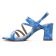 sandales bleu mode femme printemps été vue 3