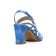 sandales bleu mode femme printemps été vue 7