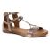 sandales bronze mode femme printemps été vue 1