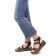 sandales compensées bleu marine mode femme printemps été vue 8