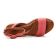 sandales compensées rose mode femme printemps été vue 4