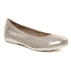 Caprice 22151 Taupe Sue Met : chaussures dans la même tendance femme (ballerines-confort beige doré) et disponibles à la vente en ligne 