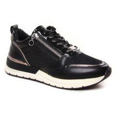 baskets-compensees noir: même style de chaussures en ligne pour femmes que les Tamaris