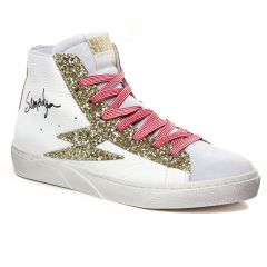 Semerdjian Smr23 Goia Blanc Or : chaussures dans la même tendance femme (baskets-mode blanc doré) et disponibles à la vente en ligne 