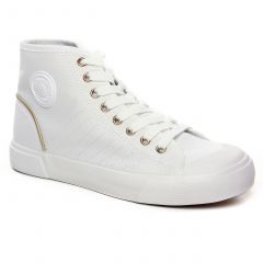 Les Tropéziennes Mohigh Blanc : chaussures dans la même tendance femme (baskets-mode blanc) et disponibles à la vente en ligne 