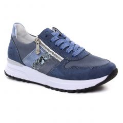 Rieker N7421-14 Jeans : chaussures dans la même tendance femme (baskets-mode bleu) et disponibles à la vente en ligne 