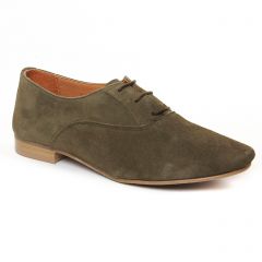 Scarlatine 33174 Kaki : chaussures dans la même tendance femme (derbys vert kaki) et disponibles à la vente en ligne 