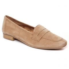 mocassins marron: même style de chaussures en ligne pour femmes que les Scarlatine