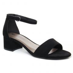 nu-pieds-talon noir: même style de chaussures en ligne pour femmes que les Jb Martin