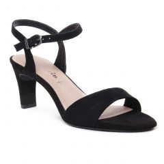 nu-pieds-talons-hauts noir: même style de chaussures en ligne pour femmes que les Marco Tozzi