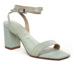 nu-pieds-talons-hauts vert: même style de chaussures en ligne pour femmes que les Marco Tozzi