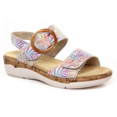 sandales-compensees multicolore: même style de chaussures en ligne pour femmes que les Les Tropéziennes