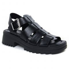 sandales-compensees noir: même style de chaussures en ligne pour femmes que les Les Tropéziennes