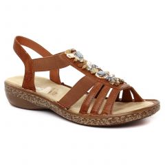 sandales marron: même style de chaussures en ligne pour femmes que les Rieker