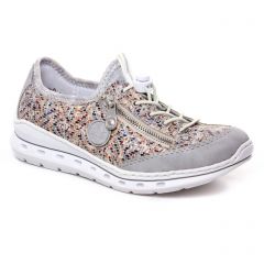 Rieker L22Q2-40 Cement : chaussures dans la même tendance femme (tennis multicolore) et disponibles à la vente en ligne 