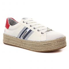 tennis-plateforme blanc: même style de chaussures en ligne pour femmes que les Dockers