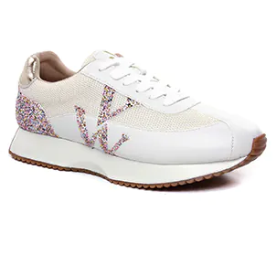 Vanessa Wu Bk 2367 Blanc : chaussures dans la même tendance femme (baskets-mode blanc multi) et disponibles à la vente en ligne 