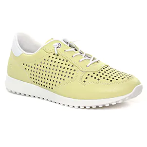 baskets-mode jaune même style de chaussures en ligne pour femmes que les  Semerdjian Smr23