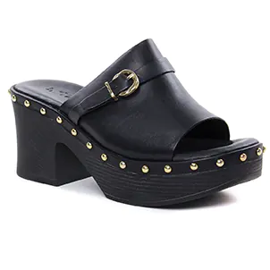 mules noir même style de chaussures en ligne pour femmes que les  Émilie Karston