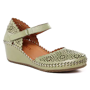nu-pieds vert: même style de chaussures en ligne pour femmes que les Altex