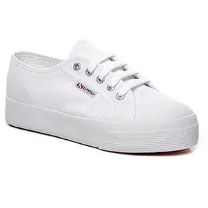 Superga 2730 Cotu White : chaussures dans la même tendance femme (tennis-plateforme blanc) et disponibles à la vente en ligne 