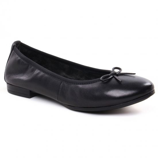 Ballerines Tamaris 22116 Black, vue principale de la chaussure femme