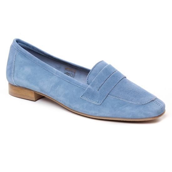 Mocassins Scarlatine 11029 An Jeans, vue principale de la chaussure femme