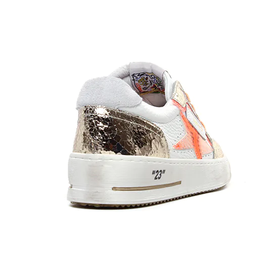 Semerdjian Arto 7645 Or Orange tennis blanc dor printemps t