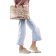 baskets mode beige doré mode femme printemps été vue 7