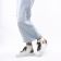 baskets mode blanc léopard mode femme printemps été vue 8