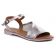 Sandales Plates gris bronze mode femme printemps été vue 1