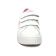 Tennis plateforme blanc rose mode femme printemps été vue 6