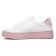 Tennis plateforme blanc rose mode femme printemps été vue 3