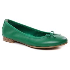 ballerines-confort vert: même style de chaussures en ligne pour femmes que les Tamaris