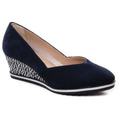 escarpins-talons-compenses bleu marine: même style de chaussures en ligne pour femmes que les Tamaris
