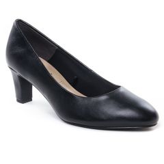escarpins noir mat: même style de chaussures en ligne pour femmes que les Rieker