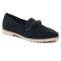 mocassins-confort bleu marine: même style de chaussures en ligne pour femmes que les Rieker